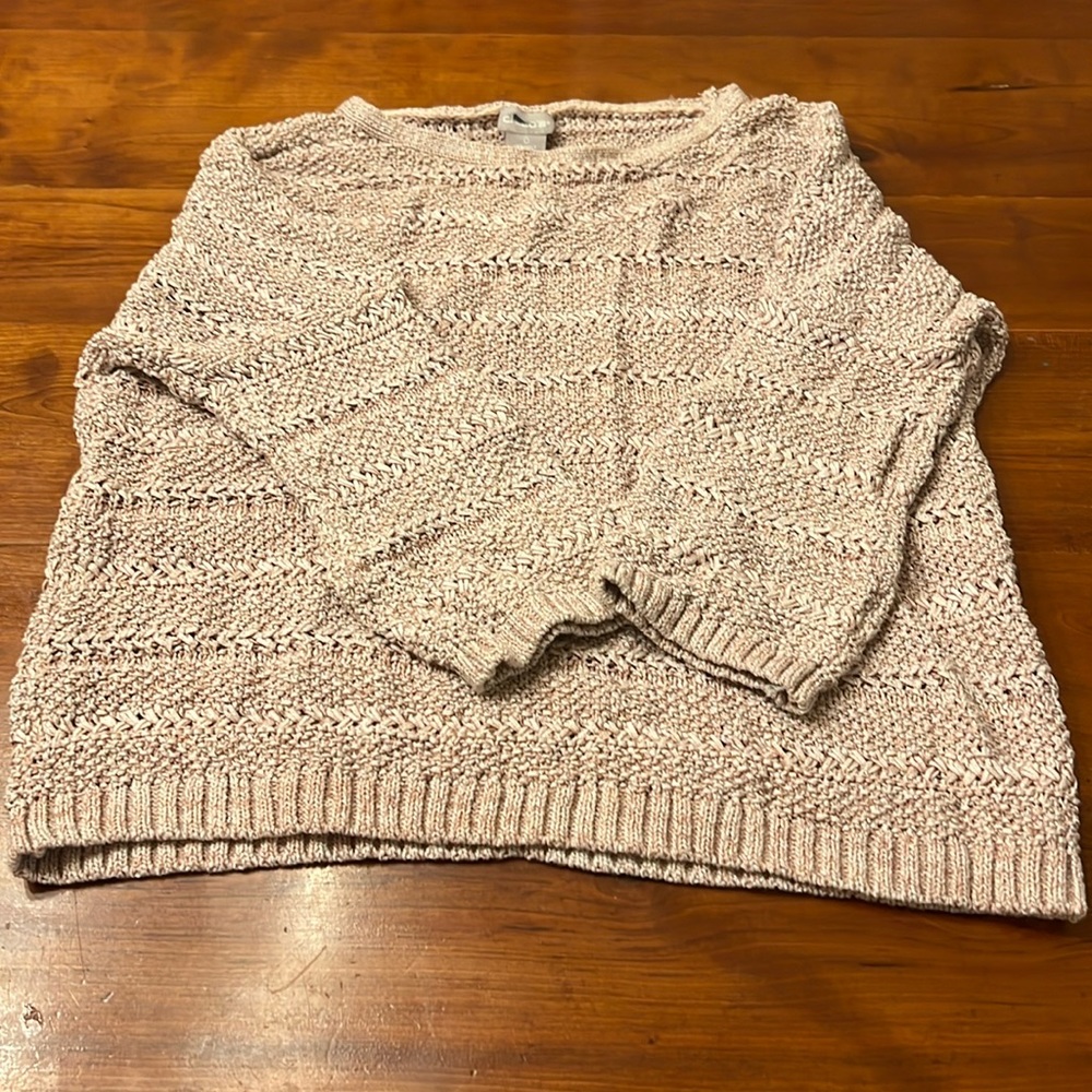 Chico’s Pink Sparkly Sweater